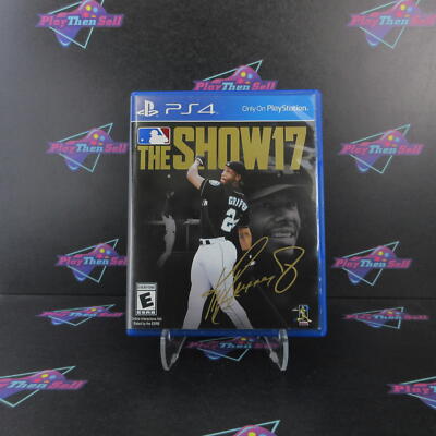 MLB The Show 17 PS4 PlayStation 4 Complete - 1 Year Warranty EX Cond