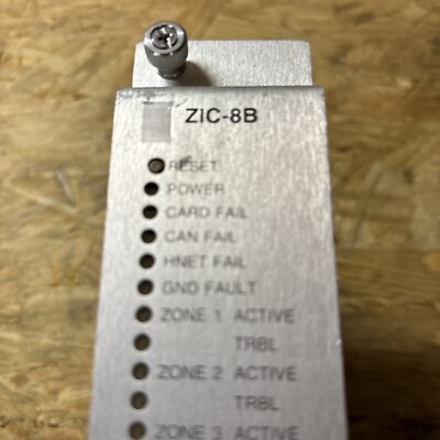 Siemens ZIC-8B 8-Output Zone Indicating Card 500-648670