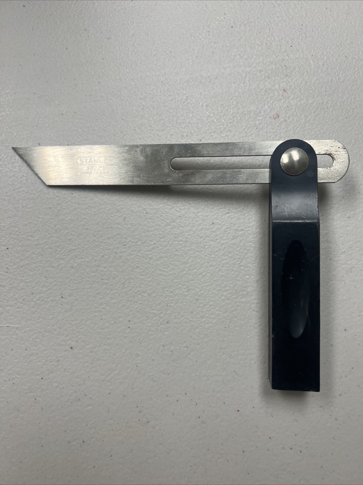 Vintage Stanley Handyman H1225 8" Sliding T-Bevel Square Made USA