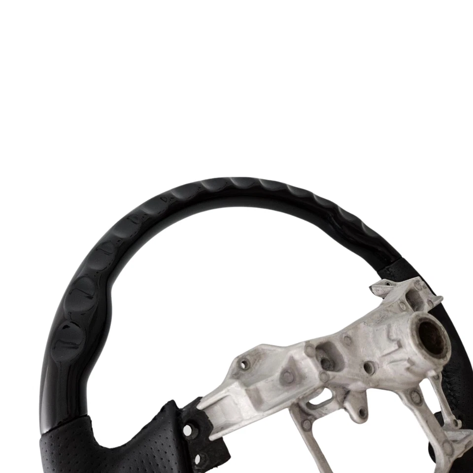 Volante Modelista Cuero Negro + Pomo Engranaje 08-12 Toyota Crown GRS204 Foto 4 de 4