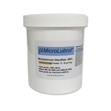 1 LB MicroLubrol Molybdenum Disulfide 98% Technical Grade Powder 3 - 4 µm Fisher