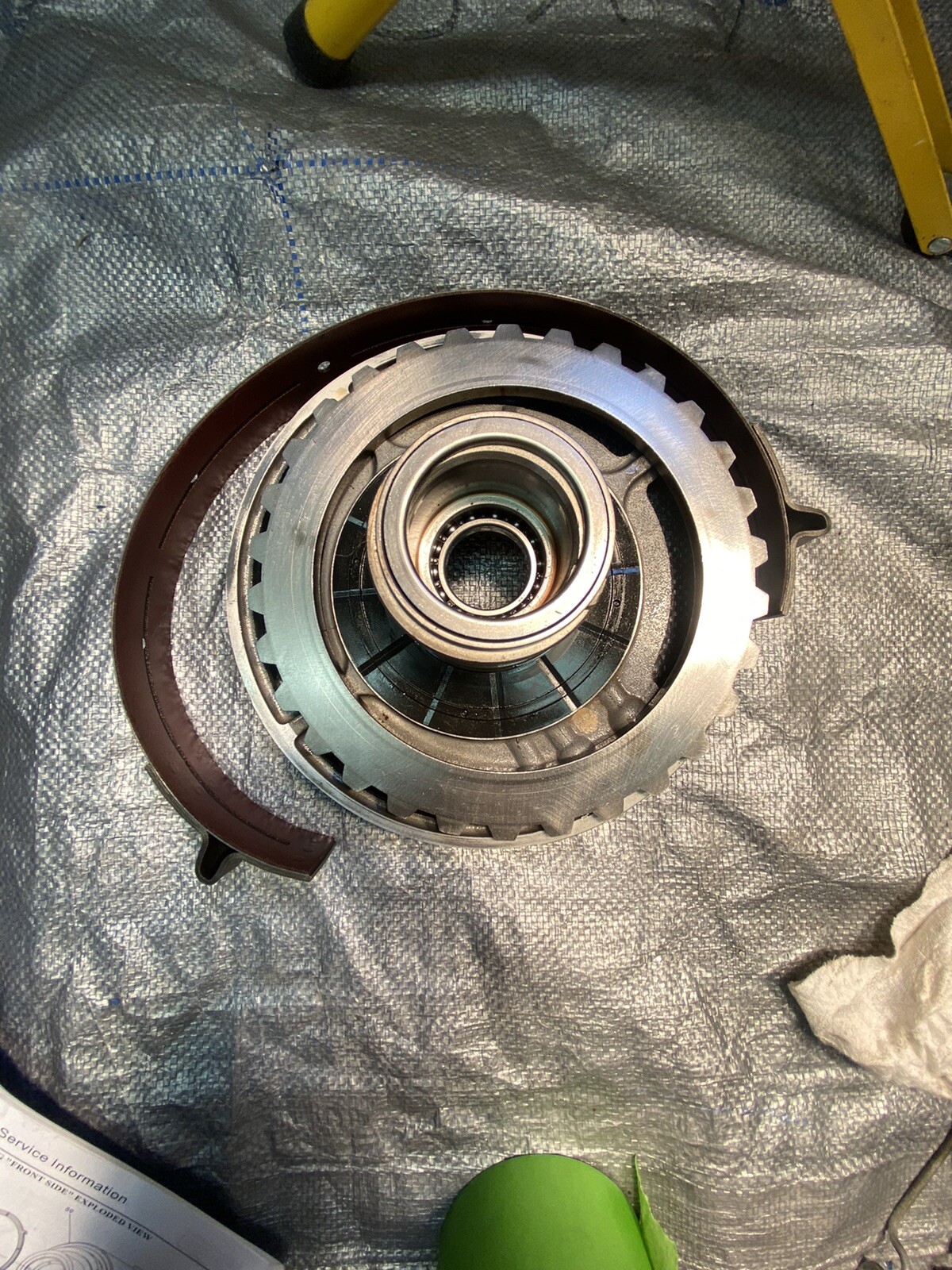 Transmission 4r100 Intermediate Band Assembly with Center Support ...