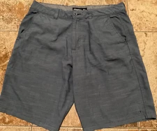 ONEILL HYBRID WALKING SHORTS ( MENS 34 ) BLUE PREOWNED