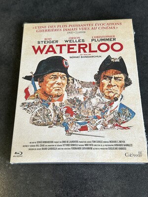 WATERLOO BLURAY COLLECTOR ORSON WELLES CHRISTOPHER PLUMMER ROD STEIGER NEU