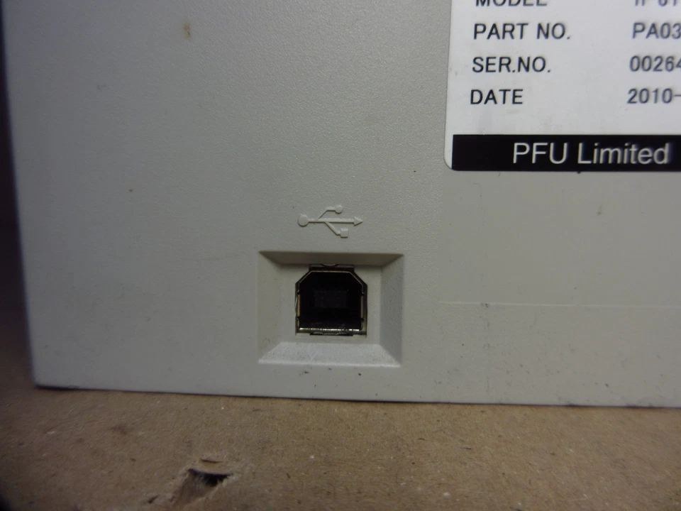 Fujitsu fi-6110 A4 Duplex 600dpi Color Document Scanner 44732 SCANS / NO TRAYS - Bild 4 von 4