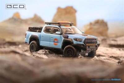 GCD 1:64 Tacoma N300 Offroad Gulf / Camel Diecast Model Car | eBay