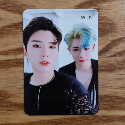 W : K Unit Official Photocard Monsta X We Are Here The 2nd Album Take.2 KpopK