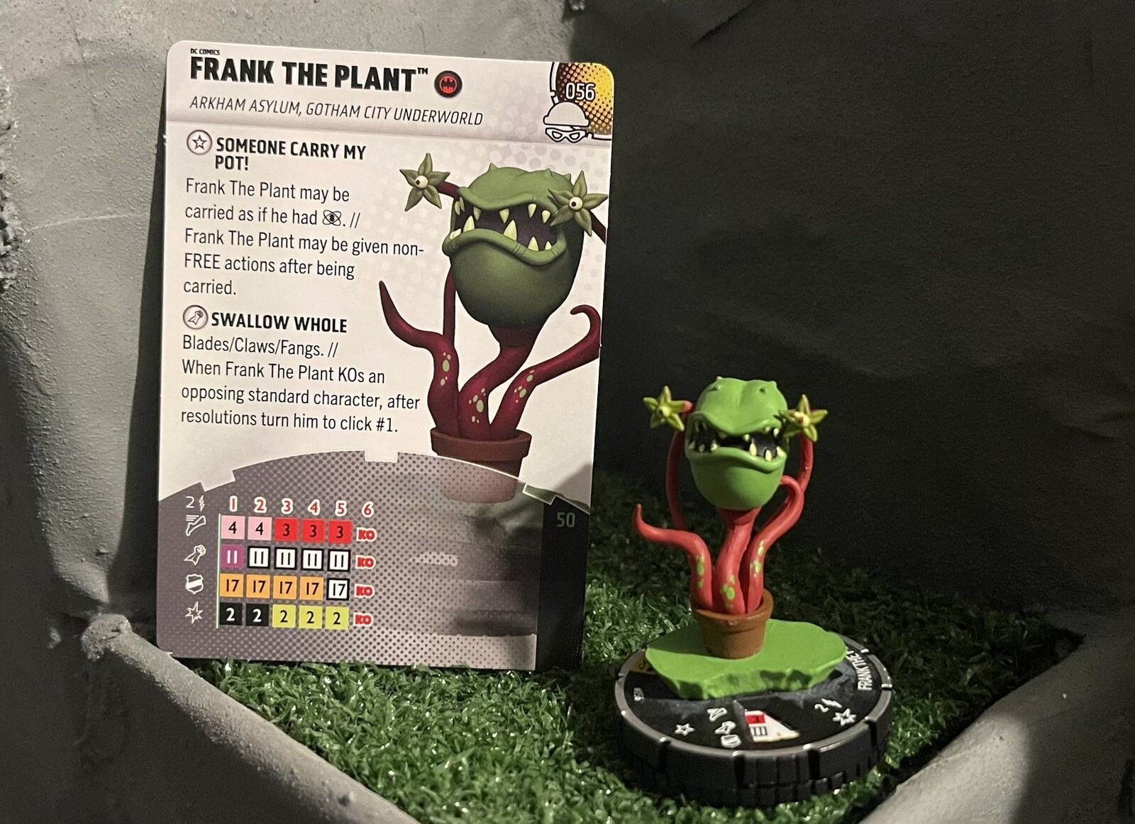 Figurine Heroclix Clayface #056 (Experienced) - DC Collateral Damage - Occasion