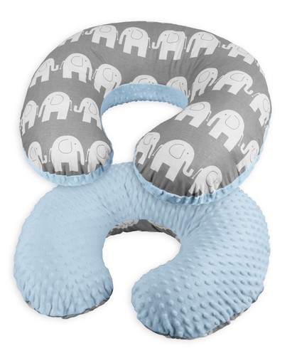 BABY FEEDING PILLOW DIMPLE NURSING BREASTFEEDING PREGNANCY PILLOW + COVER - Picture 12 of 19