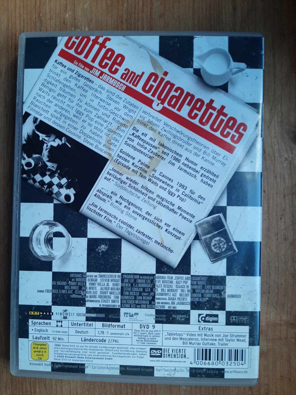 Coffee and Cigarettes Roberto Benigni Jim Jarmusch DVD eBay