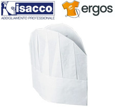 Unisex TNT 23cm 10 Piece White Adjustable Chef Kitchen CHEF HAT Isaac