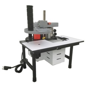 Used Woodworking Edge Banding Machine Double -side Gluing Adjustable Speed 110V