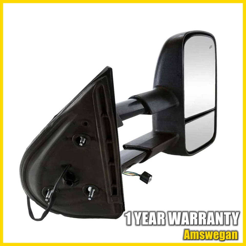 Espejo retrovisor telescópico de remolque [derecha] señal térmica para Chevrolet GMC Sierra 1500 07-14 Foto 2 de 4