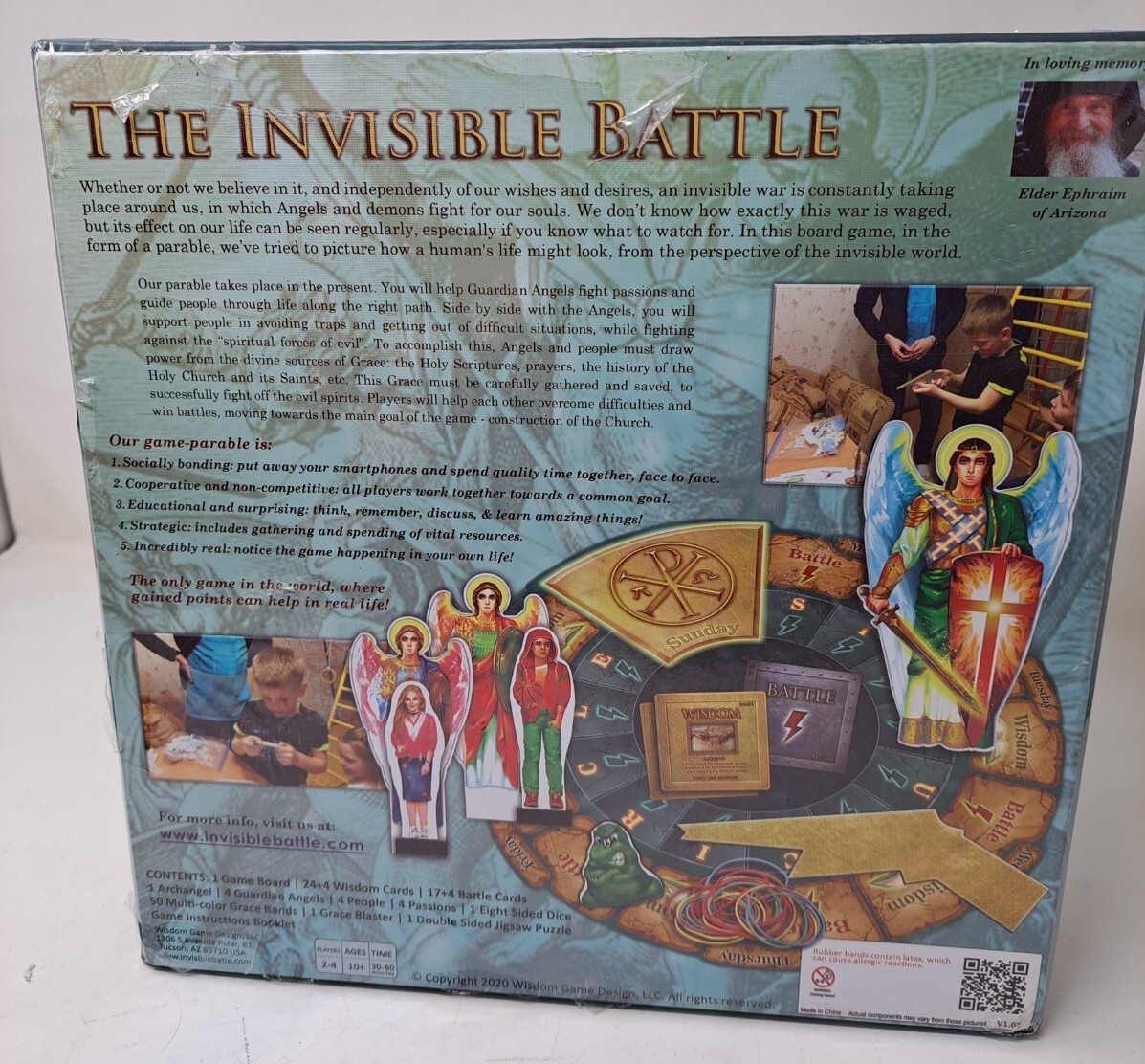 Guardian Angels The Invisible Battle Christian Religious Board Game