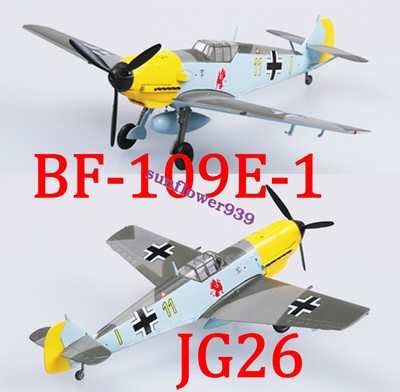 Easy Model 1/72 Germany BF-109E-1 9/JG26 #37283