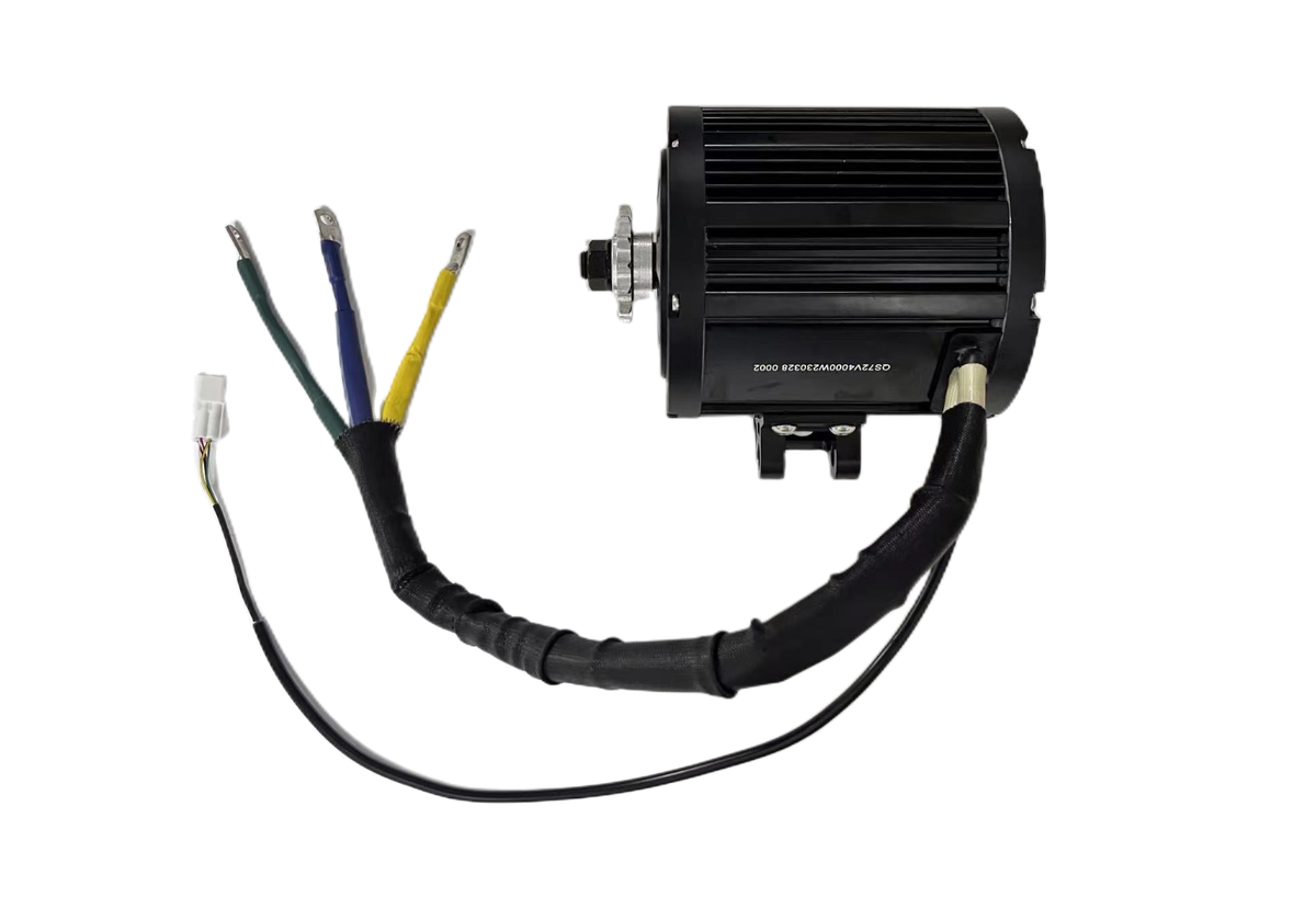 QS138 90H 4000W(Peak 7500W)mid drive motor with ND72680 Fardriver
