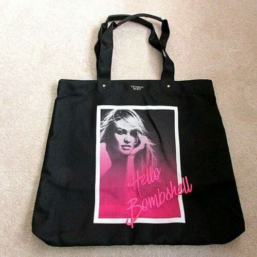 Victoria's Secret Hello Bombshell Large Black Tote Bag Ltd. Edition - Picture 1 of 4