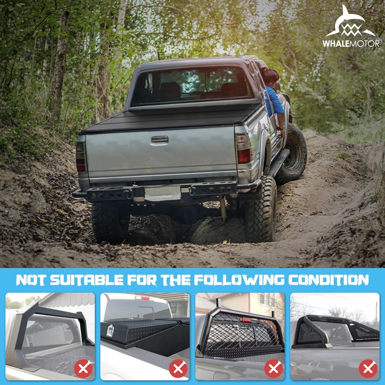 5.5FT Hard 3-Fold Truck Bed Tonneau Cover for 2014-2021 Toyota Tundra Short Box