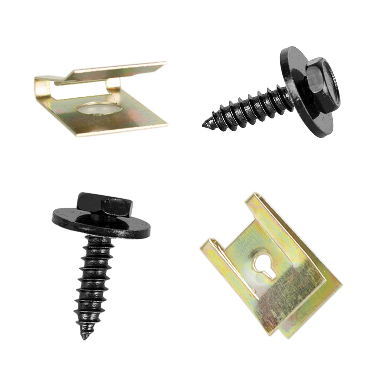 100xBumper Engine Transmission Splash Shield Cover Rivet Clip Bolt Screw For BMW - Foto 9