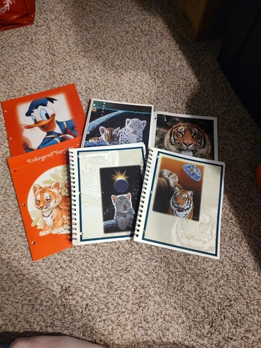 Vintage Notebooks And Folders