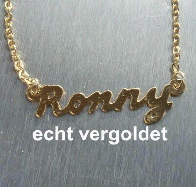 Collane Sottili In Catena In Acciaio Inox Con Placcatura Oro 18k - Foto 5