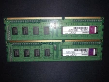 Kingston Memory 2GB (2x 1GB) PC3-10600U Desktop PC DDR3 1RX8 KTW149-ELD Tested