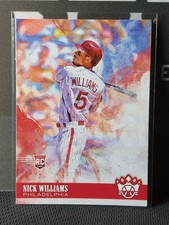 Nick Williams 2018 Panini Diamond Kings Rookie Card #99. rookie card picture