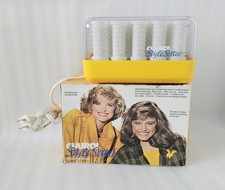 Clairol C-14Y Style Setter Hot 14 Rollers Clips Box Vintage 1985 Made in Denmark