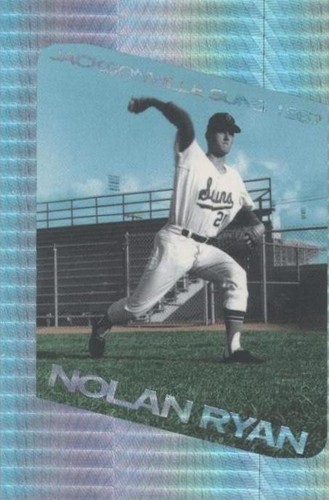 Cooperstown Collection Set of 5 Nolan Ryan Embossed Metal