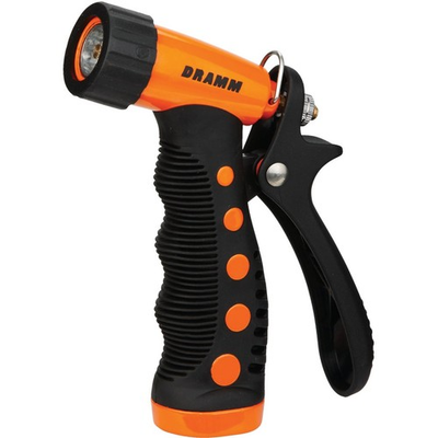 #ad Dramm Heavy Duty Metal Pistol Nozzle Orange 60 12722 Dramm 60 12722 $23.43
