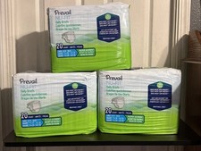 Prevail Nu-Fit Adult Daily Briefs Maximum Absorbency Size Large 45-58"20 Count