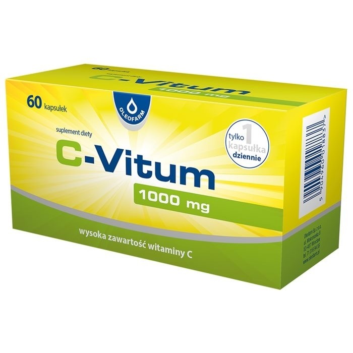 C-Vitum Vitamin C 1000 mg 60 capsules - Image 3