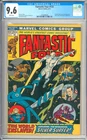 Fantastic Four #123 High Grade Bronze Age WHITE PAGES Marvel Comic 1972 CGC 9.6