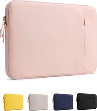Slim Travel Case for MacBook Neo 13" 2026 A3404, A18 Pro - Blush with Pocket