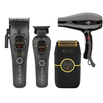 StyleCraft Instinct Metal Edition Clipper + Trimmer + Shaver FREE 3500 Gammapiu