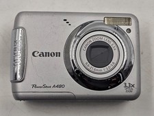 Canon PowerShot A480 10.0 MP Digital Camera Silver - Working