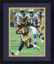 Framed Isaac Bruce St. Louis Rams Signed 16