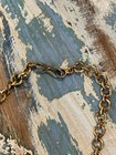 Vintage “cleopatra” semi precious stone Necklace Set In Gold Tone Metal — photo 4