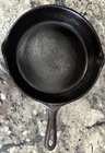 Vtg  Griswold Cast Iron No. 8 Small Block Logo Skillet 10.5” E