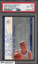 1999 SPA Sign of the Times Dirk Nowitzki Mavericks RC Rookie HOF AUTO PSA 8