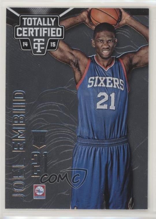 2014-15 Panini Totally Certified Joel Embiid #143 0bn8