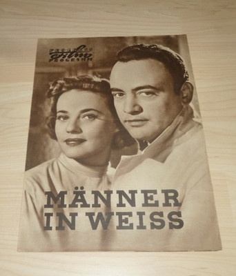 Progress Filmprogramm 65 / 57 - Männer in weiss - Programmheft 1957 50er 50s