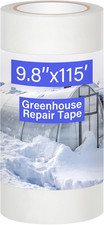 9.8'' X 115' Greenhouse Repair Tape 6.3 Mil Thickness Heavy Duty Greenhouse Tape