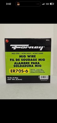 Forney ER70S-6 0.03 in.   Mild Steel MIG Welding Wire 70000 psi 10 lb NEW 