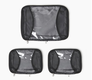 Baggallini Compression Cube 3-piece set - Lightweight Compression Packing Cub...