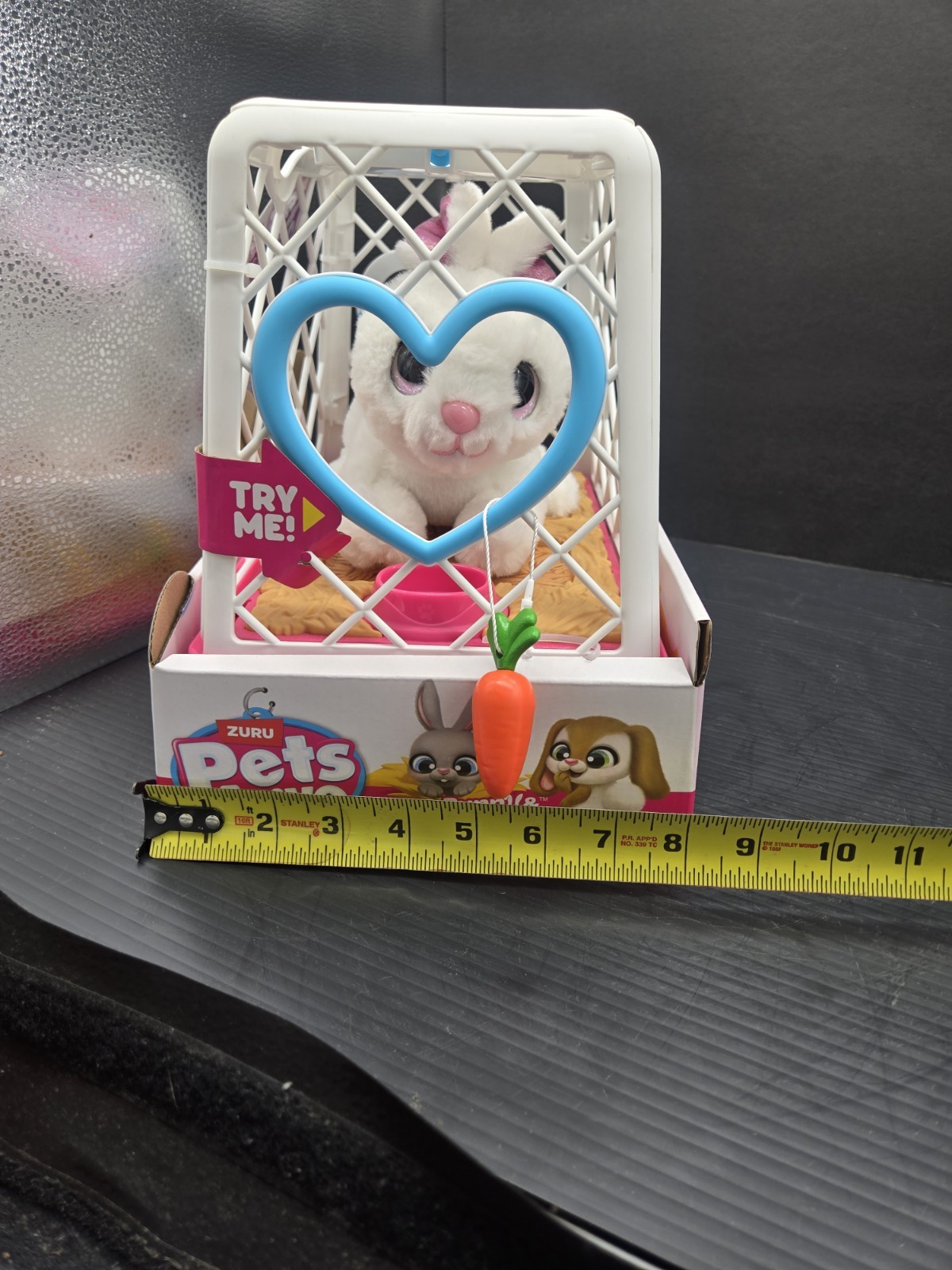 Pets Alive Mama Bunny Baby Surprise Plush Toy Cage Set Interactive Sound New54-1