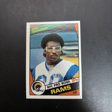 ERIC DICKERSON Rams 1984 Topps Rookie Card #280 SP RC. rookie card picture