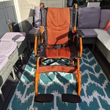 Mobiclinic Pirámide Wheelchair Lightweight Used Good Condition Orange/Black