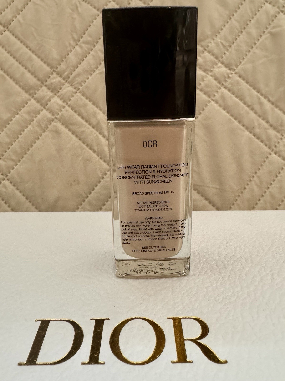 Dior Forever Skin Glow 24HR Radiant Foundation 30ml New 0CR 60 MSRP Authentic-image