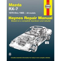 Mazda RX-7 GSL-SE (1979-1985) GS GSL Sportwagen Coupe Workshop Manual Haynes